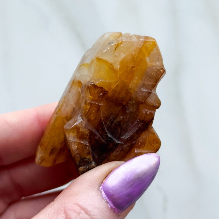 Misfit Minerals: Golden Healer Quartz Bee