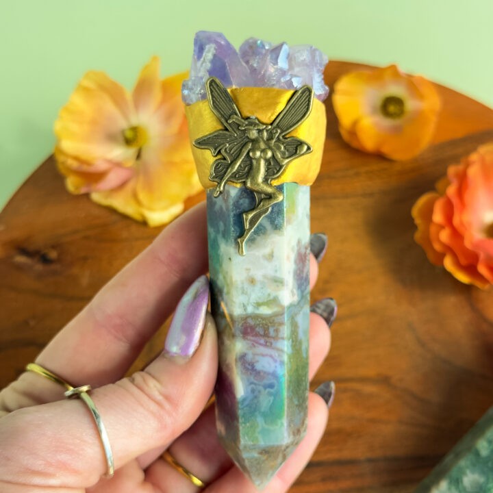 Intuitively Chosen Angel Aura Faerie Wand