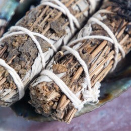 Lemon Basil & White Sage Smudge Bundle