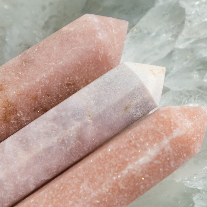 Pink Amethyst Massage Wand