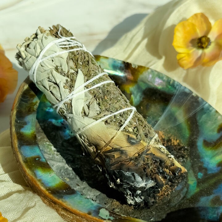 Thyme & White Sage Smudge Bundle