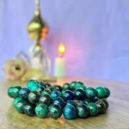 Azurite with Malachite Bracelet