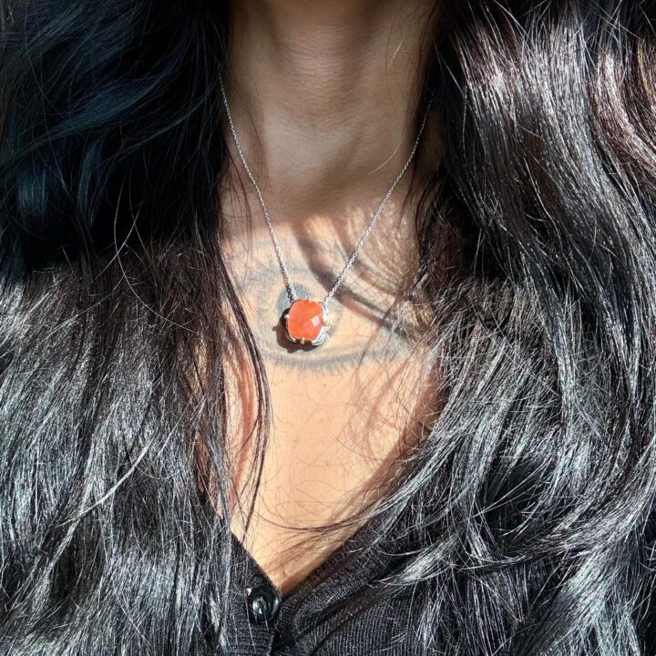 Fire Element Carnelian Pendant