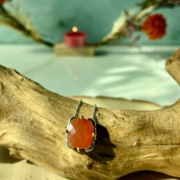 Fire Element Carnelian Pendant