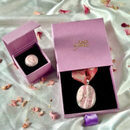 Rhodochrosite & Pink Tourmaline Jewelry Duo