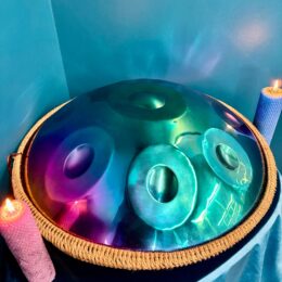 Titanium Aura Handpan Drum