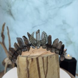 Lunar Goddess Smoky Quartz Tiara