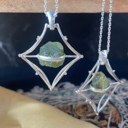 Natural Peridot Pendant